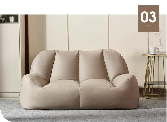 Living Room Furniture Chair Air Leather Beanbag Room Single Sofa