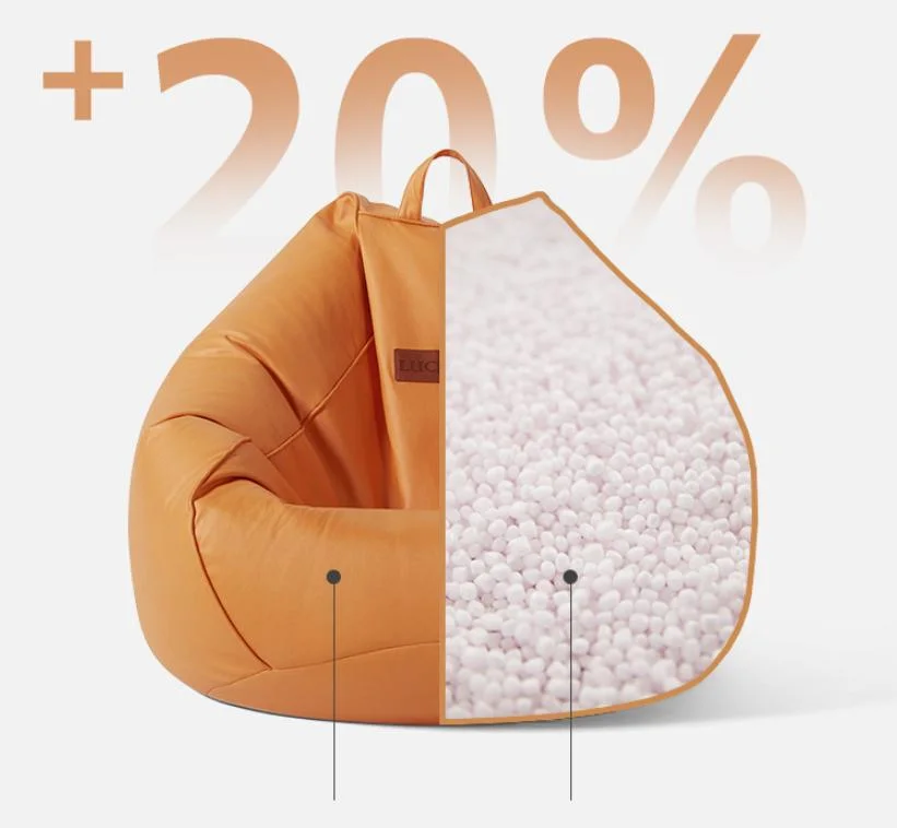 Modern Air Leather Luxury Adult Pear Bean Bag Chairs